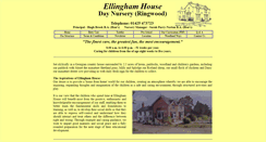 Desktop Screenshot of ellinghamhouse.co.uk